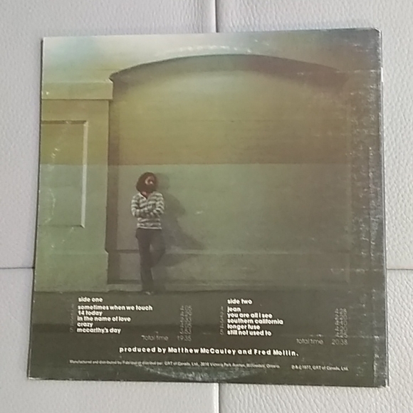 Dan Hill - Longer Fuse LP - Picture 2 of 6